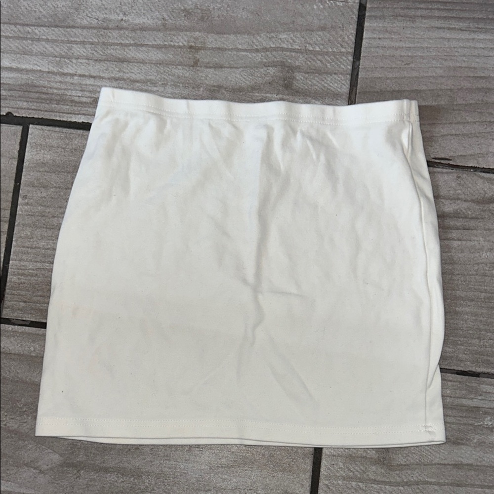 Classic White Women's Skirt